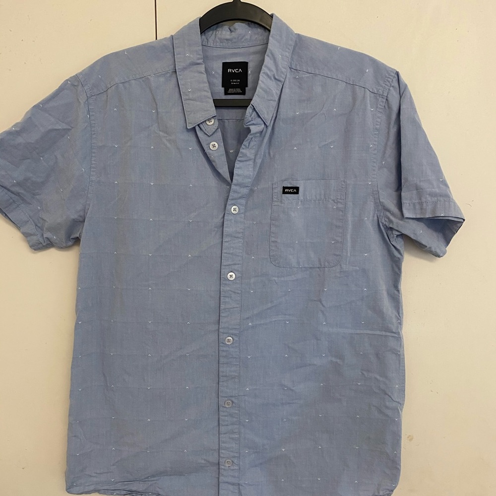 RVCA dress shirt (large slim)
